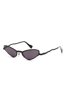 Kuboraum Z22 zonnebril met cat-eye montuur - Zwart