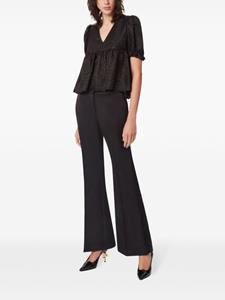 ninaricci Nina Ricci Satijnen pantalon - Zwart