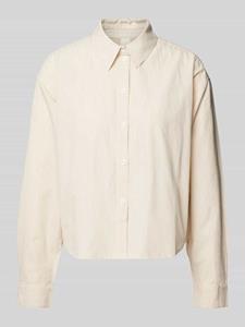 Q/S designed by Blouse met lange mouwen met fijn streepdessin