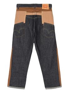 Junya Watanabe MAN xLevis patchwork jeans - Beige