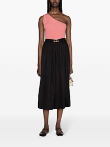 TWINSET Flared midi-rok - Zwart
