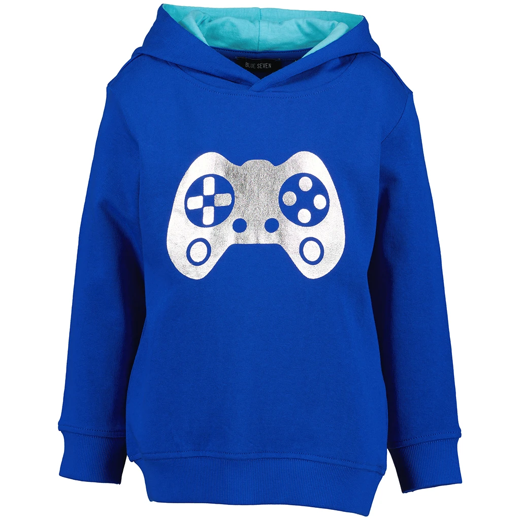 blueseven-collectie Blue Seven-collectie Trui hoodie GameDay (royal orig)