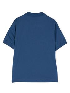 emporioarmanikids Emporio Armani Kids Katoenen poloshirt met logopatch - Blauw