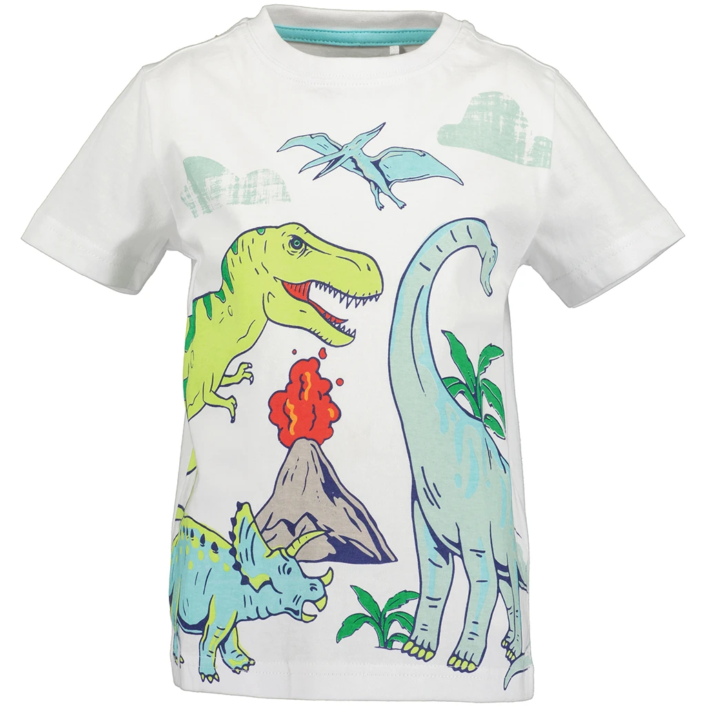 Blue Seven-collectie T-shirt Dino (white orig)