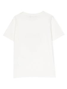 Versace Kids dragon-print cotton T-shirt - Wit