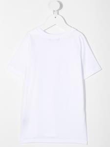 Balmain Kids T-shirt met logoprint - Wit