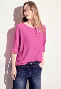 Cecil Kurzarmbluse - Bluse - Blusenshirt - Struktur Bluse