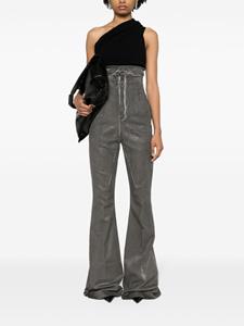 rickowens Rick Owens Dirt Bolan high waist broek - Grijs
