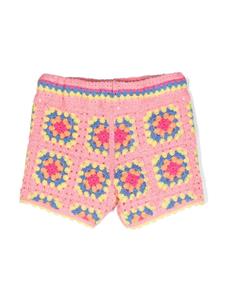 Marc Jacobs Kids Gehaakte shorts - Roze