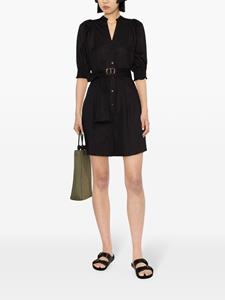 TWINSET Blousejurk met ceintuur - Zwart