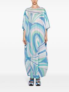 PUCCI Katoenen tuniek met print - Blauw