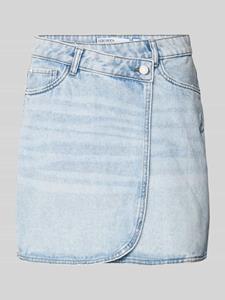 Vero Moda Betty Short Wrap Denim Skirt