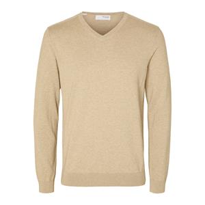 Selected Berg pullover v-neck kelp