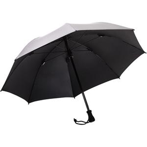 EuroSCHIRM Stockregenschirm "birdiepal outdoor, silber, extra stabil"