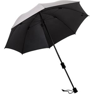 EuroSCHIRM Stockregenschirm "Swing handsfree, silber"