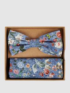 Prince Bowtie Strik en pochet in de set