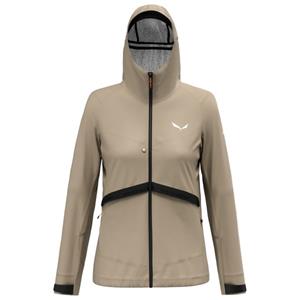 Salewa  Women's Puez PTX Hybrid Jacket - Regenjas, beige