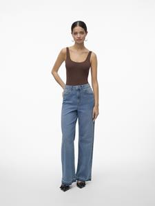 Vero Moda Weite Jeans "VMKATHY HR LOOSE WIDE FOLD DOWN J VI3371"