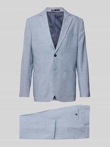 Selected Homme Regular fit pak van een mix van linnen en katoen, model 'ANTON'