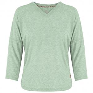 Sherpa  Women's Asha V-Neck 3/4 Sleeve Top - Longsleeve, groen