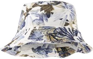 Hoed R2 Amsterdam Bucket Hat Print Blauw
