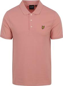T-shirt Lyle And Scott Polo Plain Roze