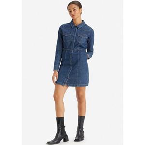 Levi's Jeans jurk FLYNN WESTERN CORE DRES (Nieuwe collectie)