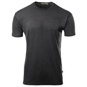Aclima - Lightwool 180 Classic Tee - Merinoshirt, zwart/grijs