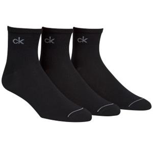 calvinkleinlegwear Calvin Klein 3 stuks Nick Quarter Sock