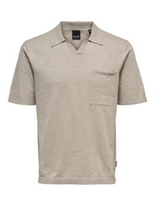 Only and Sons Onsace Life 12 Slub Ss Polo Knit No:
