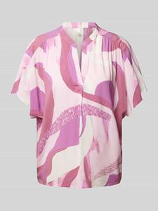 QS Blouseshirt met all-over motief
