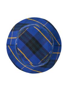 Burberry Geruite vissershoed - Blauw