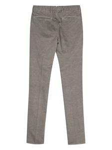Incotex Broek met toelopende pijpen - Grijs