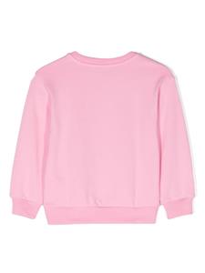 moschinokids Moschino Kids Sweater met teddybeerprint - Roze