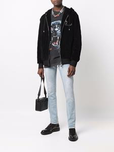 Philipp Plein Jeans met logoplakkaat - Blauw