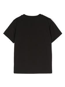 Moncler Enfant ball-print cotton T-shirt - Zwart