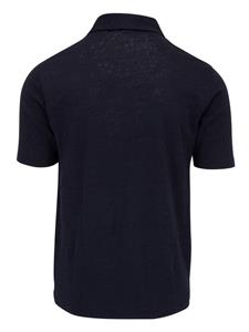 Vince Linnen poloshirt - Blauw