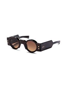 balmaineyewear Balmain Eyewear Olivier zonnebril met rond montuur - Bruin