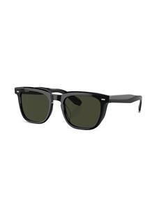 oliverpeoples Oliver Peoples N.06 zonnebril met vierkant montuur - Zwart