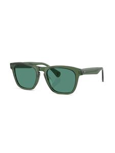 oliverpeoples Oliver Peoples R-3 zonnebril met wayfarer montuur - Groen