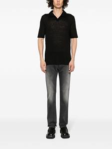 jacobcohën Jacob Cohën Jeans met toelopende pijpen - Zwart