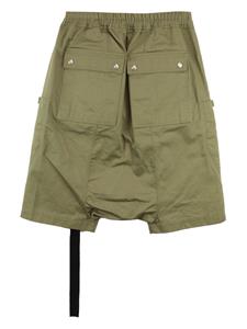 Rick Owens DRKSHDW Bahaus Bela cotton cargo shorts - Groen