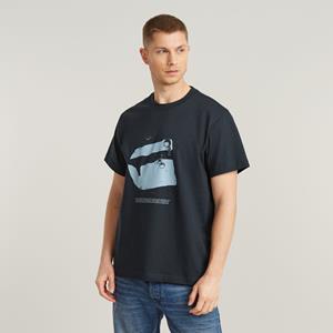 G-Star RAW T-Shirt "Water burger loose r t"
