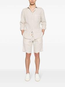 Eleventy Linnen bermuda shorts - Beige