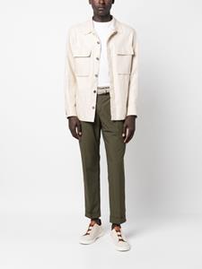 pttorino PT Torino Broek met geplooid detail - Groen