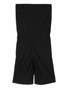 Comme des Garçons Homme Plus Pantalon met vlakken - Zwart