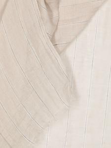 brunellocucinelli Brunello Cucinelli Gestreepte metallic sjaal - Beige