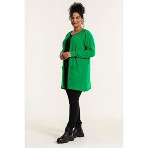 SANDGAARD Cardigan Helsinki in gemêleerde look