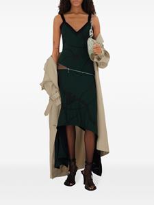 Burberry Asymmetrische jurk - Groen