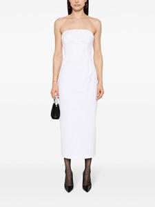 magdabutrym Magda Butrym Strapless midi-jurk - Wit